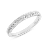 0.39ct 14k White Gold Diamond Lady's Band