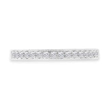0.39ct 14k White Gold Diamond Lady's Band