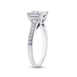 0.83ct 14k White Gold Diamond Lady's Ring Size 8.5