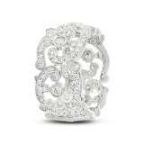 2.16ct 14k White Gold Diamond Lady's Ring