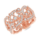 2.16ct 14k Rose Gold Diamond Lady's Ring