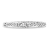 0.32ct 14k White Gold Diamond Lady's Band