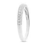 0.32ct 14k White Gold Diamond Lady's Band