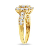 1.75ct 18k Yellow Gold Diamond Lady's Ring