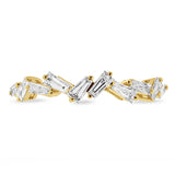0.46ct 14k Yellow Gold Diamond Baguette Lady's Band