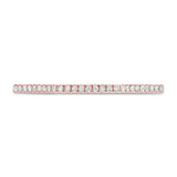0.07ct 14k Rose Gold Diamond Lady's Ring Size 5.5