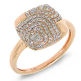 0.33ct 14k Rose Gold Diamond Lady's Ring Size 6.5
