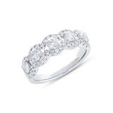 1.46ct 14k White Gold Diamond Lady's Ring