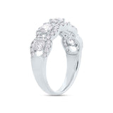1.46ct 14k White Gold Diamond Lady's Ring