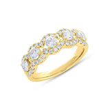 1.46ct 14k Yellow Gold Diamond Lady's Ring