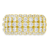 1.84ct 14k Yellow Gold Diamond Lady's Ring