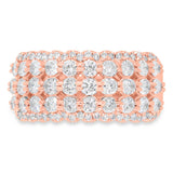 1.84ct 14k Rose Gold Diamond Lady's Ring