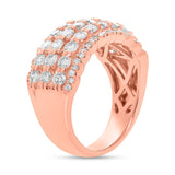 1.84ct 14k Rose Gold Diamond Lady's Ring
