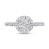 0.51ct 14k White Gold Diamond Engagement Ring