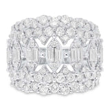 2.59ct 14k White Gold Diamond Lady's Ring