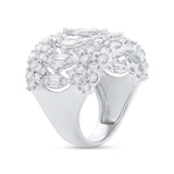 2.59ct 14k White Gold Diamond Lady's Ring