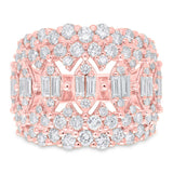 2.59ct 14k Rose Gold Diamond Lady's Ring