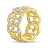 1.88ct 14k Yellow Gold Diamond Lady's Ring