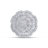 4.43ct 18k White Gold Diamond Lady's Ring