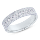 0.66ct 14k White Gold Diamond Lady's Band