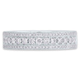 0.66ct 14k White Gold Diamond Lady's Band