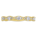 0.36ct 14k Yellow Gold Diamond Lady's Ring