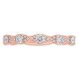 0.36ct 14k Rose Gold Diamond Lady's Ring