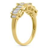 0.69ct 18k Yellow Gold Diamond Baguette Lady's Ring