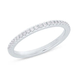 0.26ct 18k White Gold Diamond Lady's Band