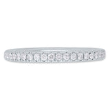 0.26ct 18k White Gold Diamond Lady's Band