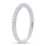 0.26ct 18k White Gold Diamond Lady's Band