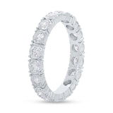 1.22ct 14k White Gold Diamond Eternity Ring Size 7