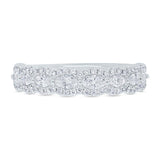 0.71ct 18k White Gold Diamond Lady's Band