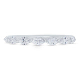 0.62ct 18k White Gold Diamond Lady's Marquise Band