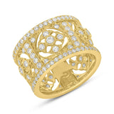 2.05ct 14k Yellow Gold Diamond Lady's Ring