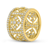 2.05ct 14k Yellow Gold Diamond Lady's Ring