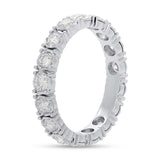 1.16ct 14k White Gold Diamond Eternity Ring Size 6.5