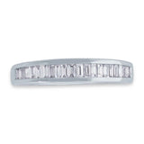 0.46ct 18k White Gold Diamond Baguette Lady's Band