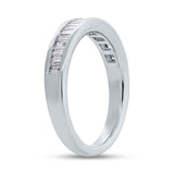 0.46ct 18k White Gold Diamond Baguette Lady's Band