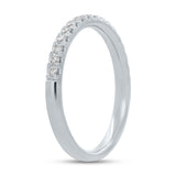0.25ct 14k White Gold Diamond Lady's Band