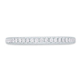 0.19t 18k White Gold Diamond Lady's Band