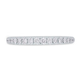 0.37ct 18k White Gold Diamond Lady's Band