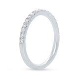 0.37ct 18k White Gold Diamond Lady's Band