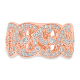 1.88ct 14k Rose Gold Diamond Lady's Ring