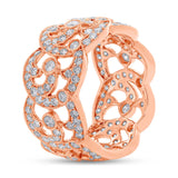 1.88ct 14k Rose Gold Diamond Lady's Ring
