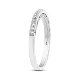 0.25ct 14k White Gold Diamond Lady's Band