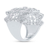 2.84ct 14k White Gold Diamond Lady's Ring