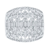 2.05ct 14k White Gold Diamond Lady's Ring