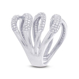 1.31ct 14k White Gold Diamond Lady's Ring