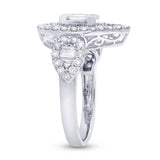 1.60ct 14k White Gold Diamond Lady's Ring